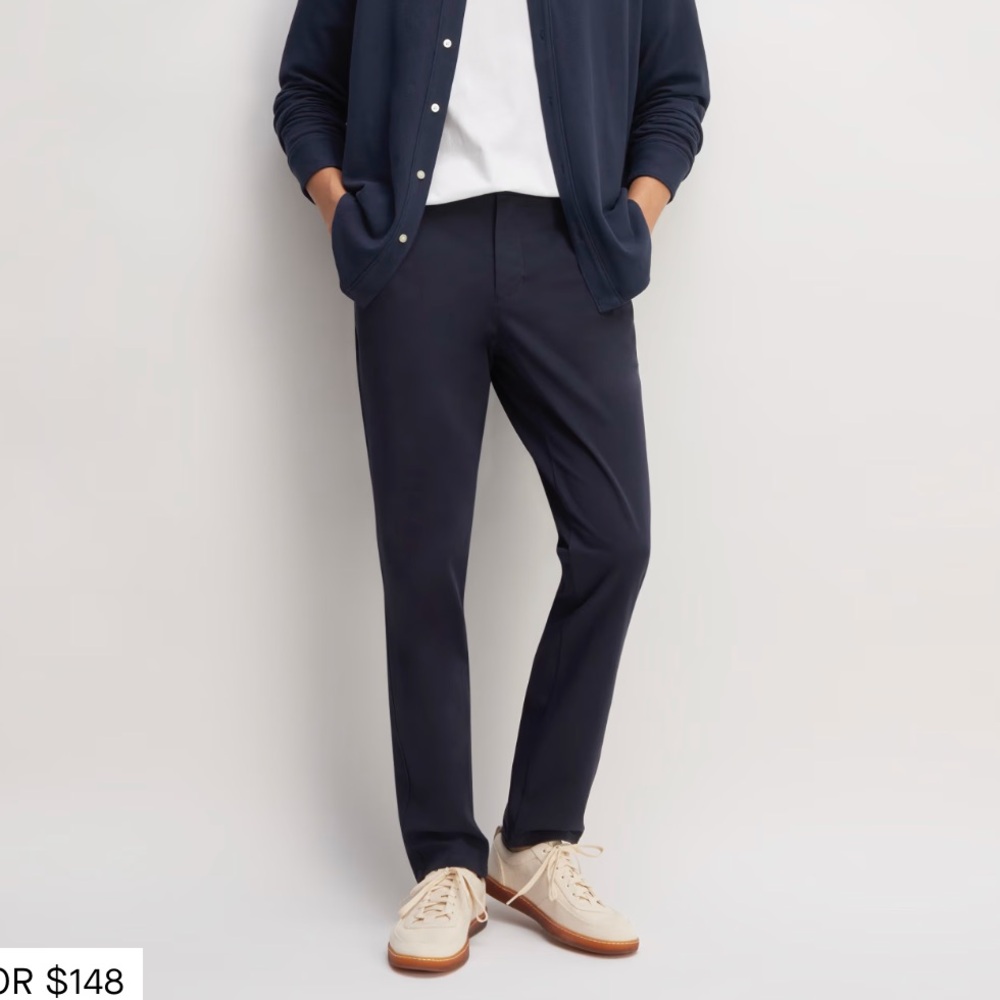 Everlane The Performance Chino | Uniform in Navy - 30x30 Slim